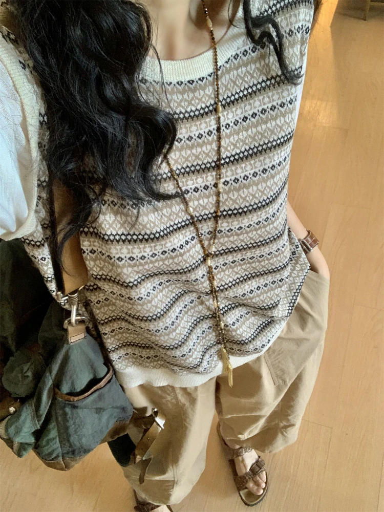 

QinEition Cool Sensation Вязаный топ из ледяного шелка с вышивкой цвета Blo ort Sve Свободная женская летняя футболка