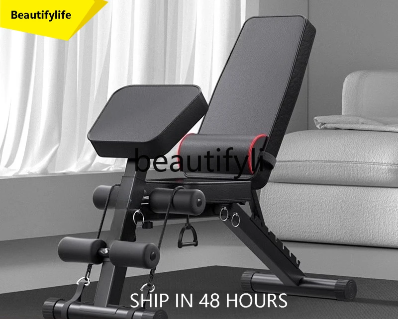 

J3215 Fitness Chair Sit-ups Assistive Equipment Fitness Equipment Household, Multifunctional, Bench Stool