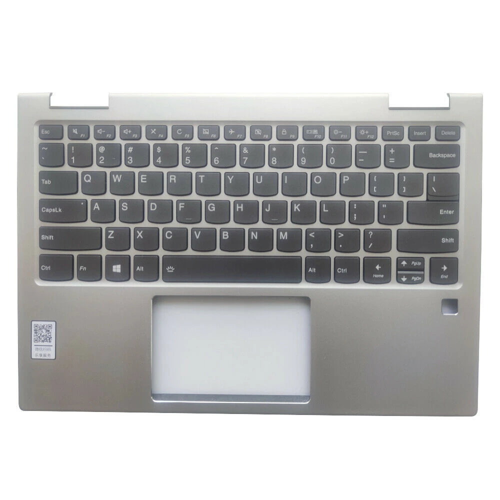 

For Lenovo Yoga 730-13IKB Upper Palmrest Case Keyboard 5CB0Q95936 Silver