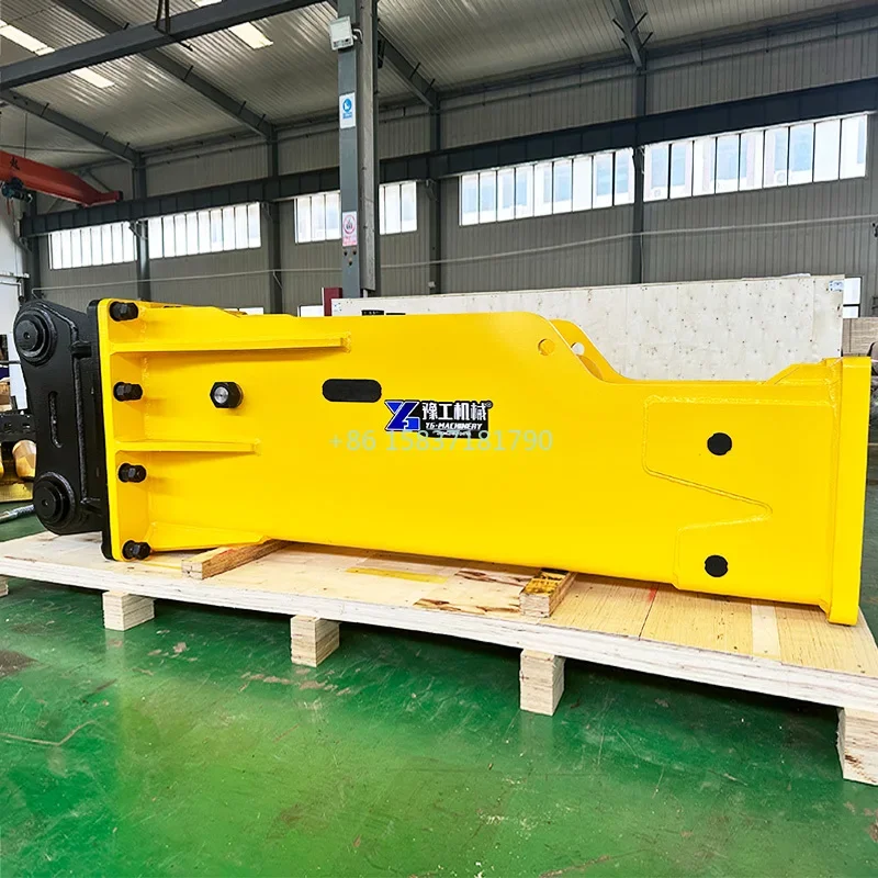 High Speed Hydraulic Breaker Hammer Customizable Hydraulic Rock Breaking Machine Backhoe Concrete Breaker Hammer for Paraguay