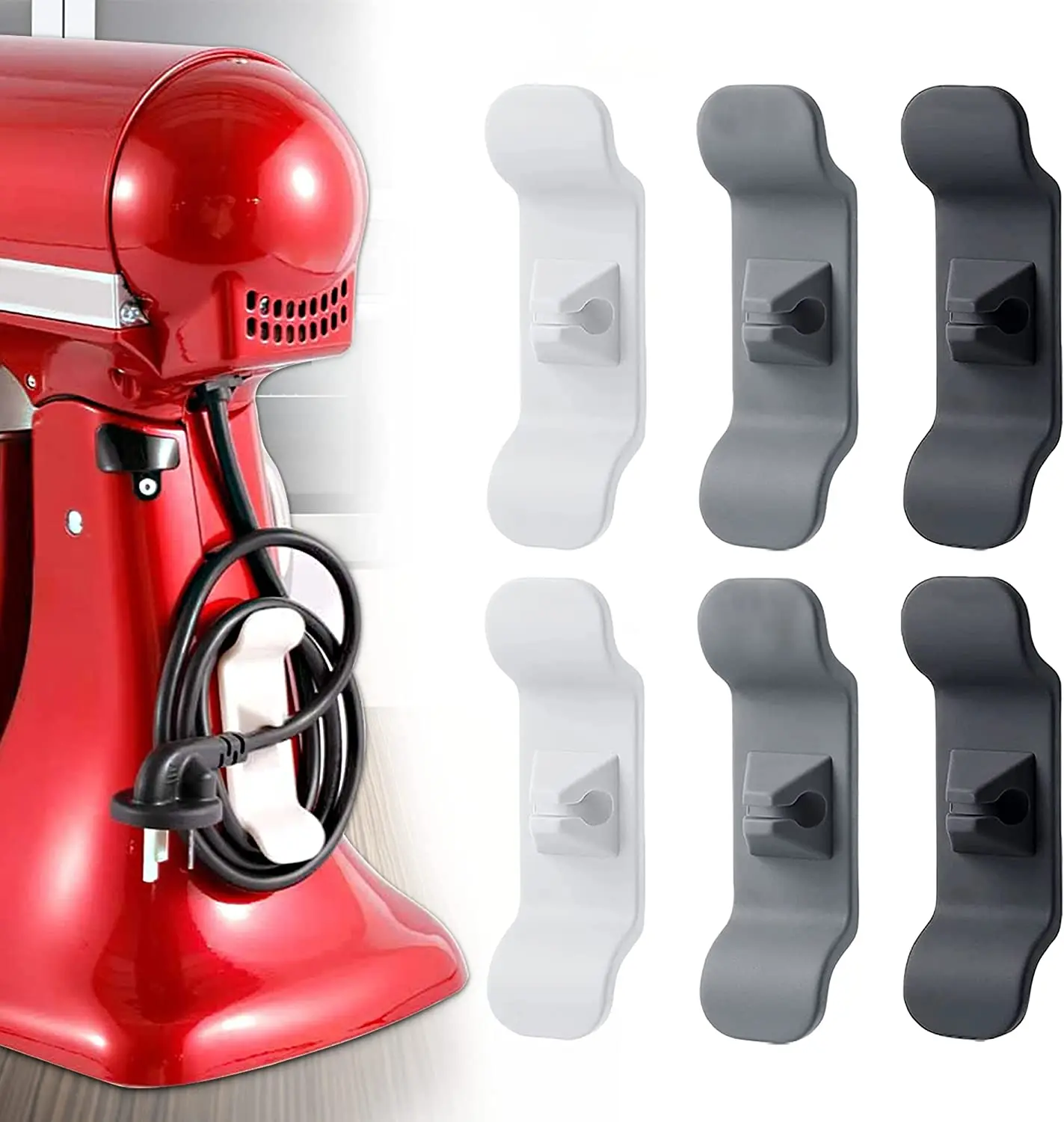 

Cord Organizer Cable Wrap Attachment Cord Wrapper Power Cable Holder Clip Tidy Wrap For Mixer Blender Kitchen Organization