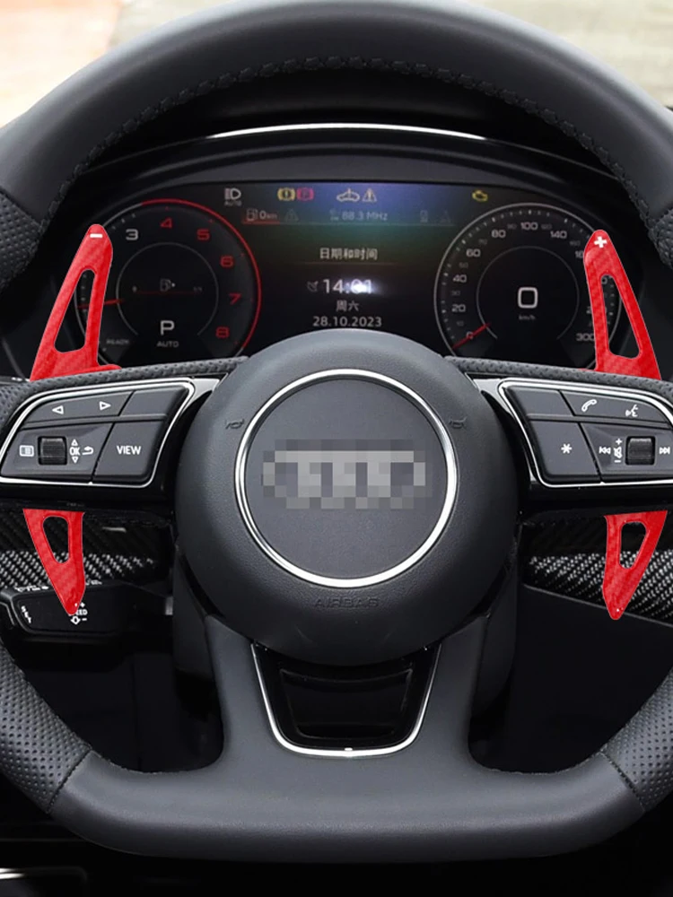 Paddle Shift Für Audi A3 A4 S4 A5 S5 A6 S6 C8 A7 S7 4K A8 Q8 E-tron Sportback 2020-2023 2024 Auto Lenkrad Paddle Shifte – Detail 5