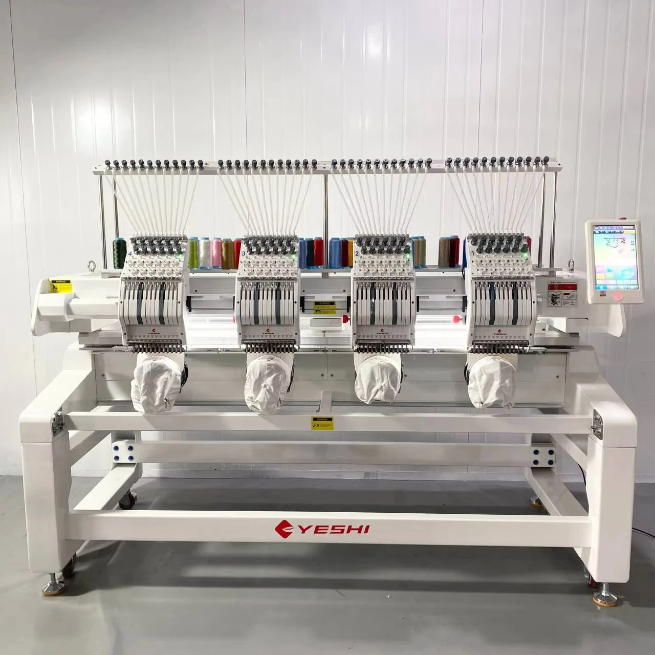 Yeshi Fast Delivery Craft Tajima Multifunctional Dahao A15 Computer 4 Heads Computerized Embroidery Machine