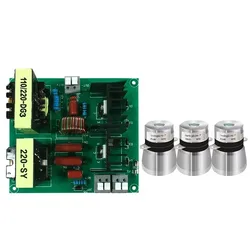 Kit circuito scheda driver PCB pulitore ad ultrasuoni 40KHz 150W con trasduttore - Perfetto per lavatrici auto e lavatrici