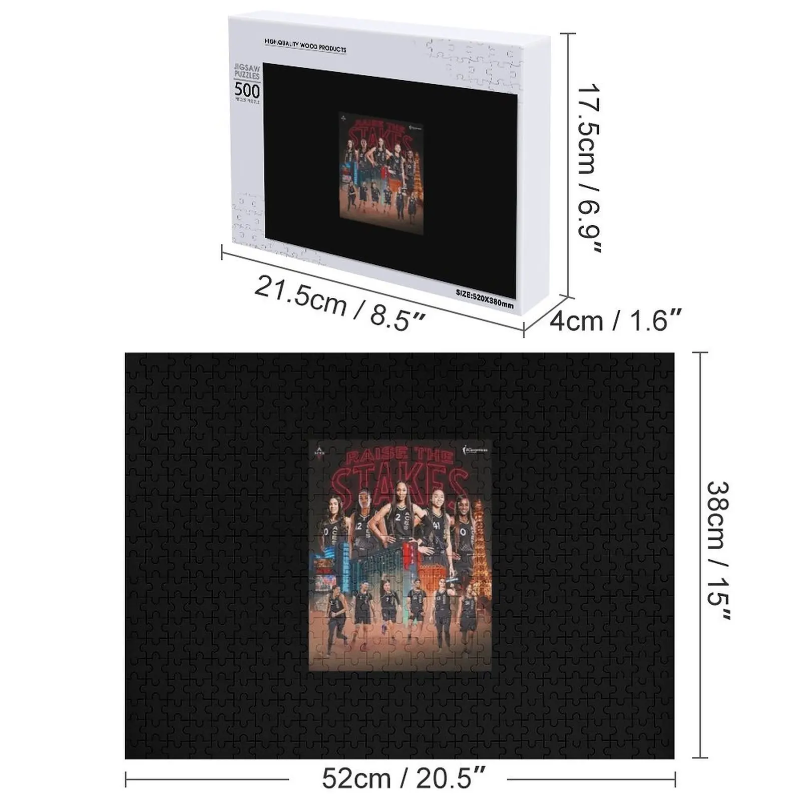 لاس فيغاس ارسالا ساحقا رفع حصص بازل قطع هدية خشبية مخصصة صورة مخصصة لعبة طفل صور هدايا شخصية لغز