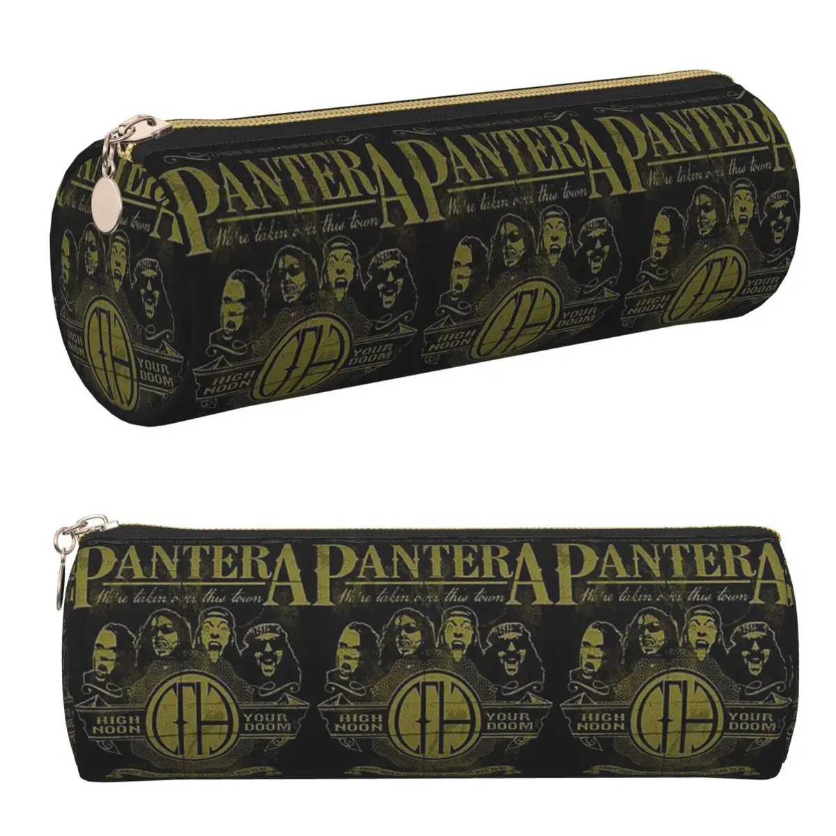 US Pantera Band Dimebag Darrell Poster Federmäppchen, Federtasche, zylindrische Stiftbox, Federtasche für die Schule