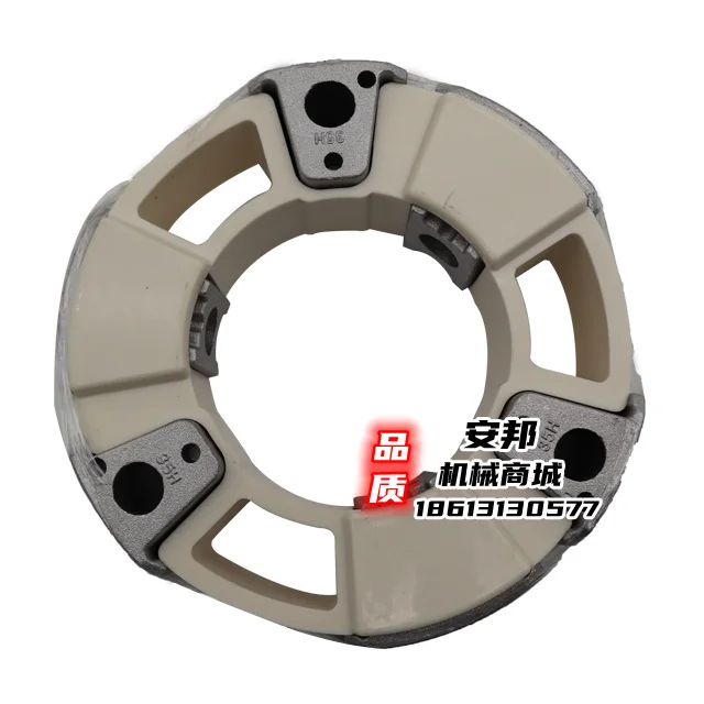 Hydraulic pump connection rubber Excavator Hitachi ZAX55 60 70 120-6 aluminum block engine coupling accessories parts