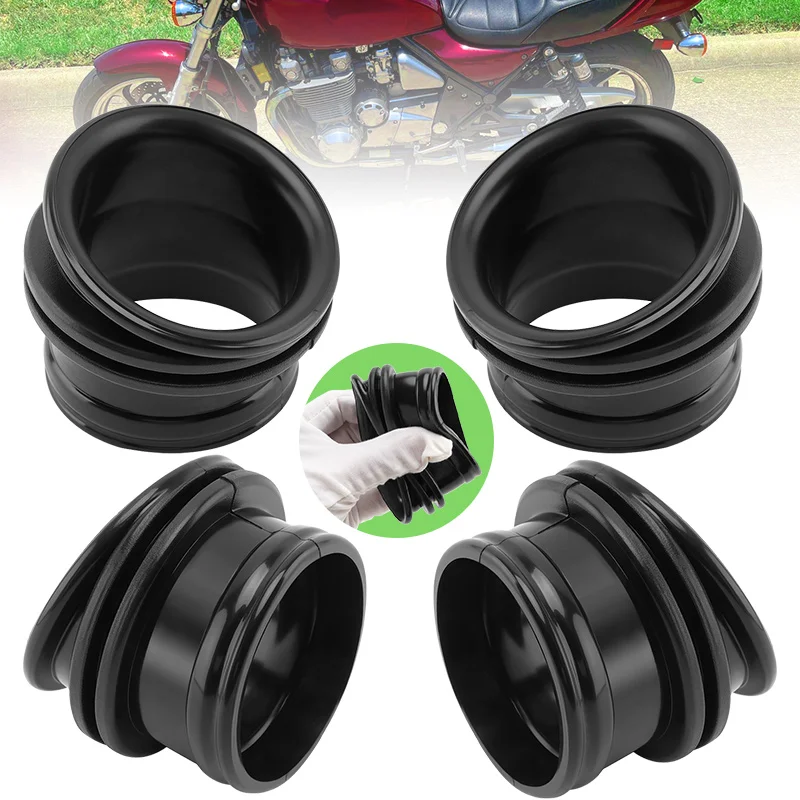 

4 PCS Motorcycle Carburetor Joint Air Cleaner Rubber For Kawasaki ZR1100 Zephyr 1100 1992 1993 1994 1995 1996-2006 14073-1637