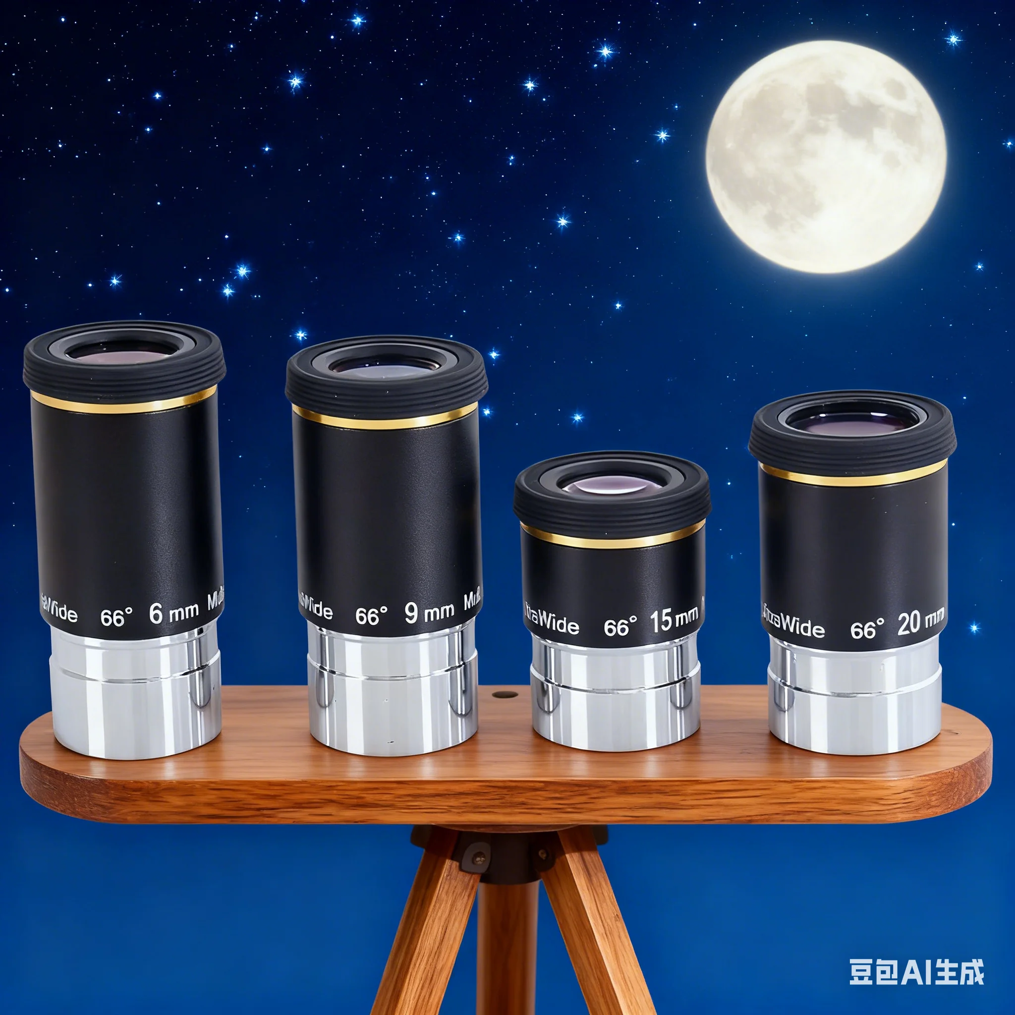 

Лидер продаж, ультра широкий астрономический металлический окуляр телескопа 66 градусов, противоскользящий 6 мм/9 мм/15 мм/20 мм, запасные части для кемпинга