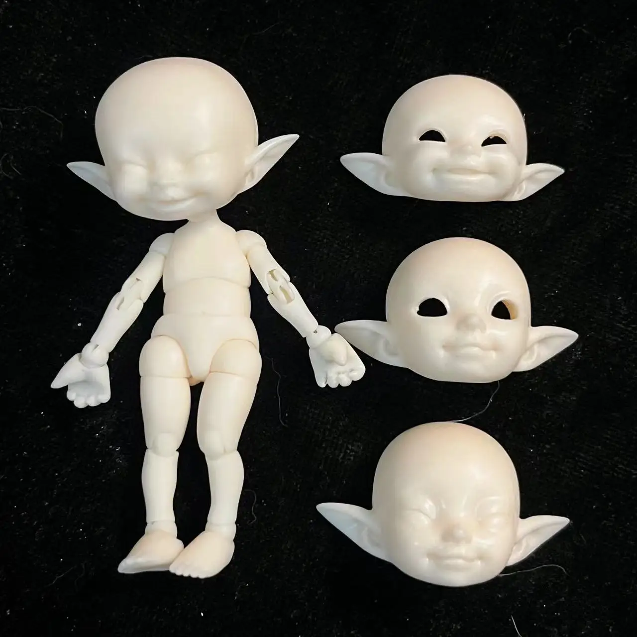 gaoshundoll 1/12 Soso realpuki fl fairyland magnetic hands and feet resin bjd for birthday gift fashion mysterybox diy