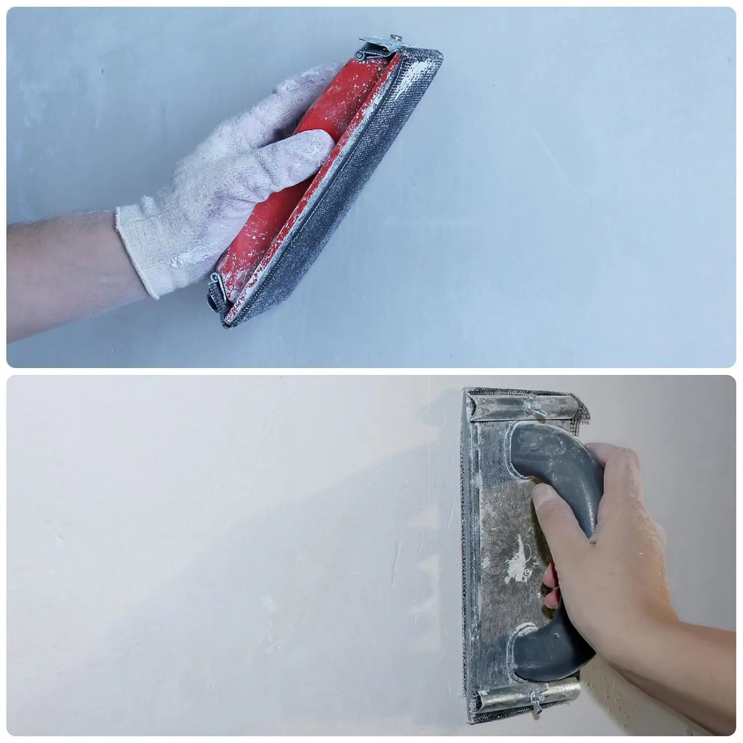 50 pezzi 80 grana fogli per schermi abrasivi a rete 2-3/4 "x 8" carta vetrata bagnata o asciutta tamponi abrasivi senza polvere per cartongesso in legno per auto metallo