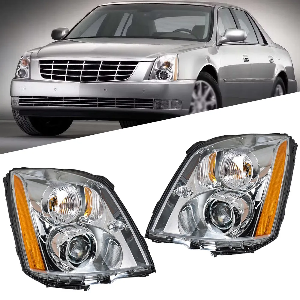 

For Cadillac DTS 2008 2009 2010 2011 HID Headlights Projector Left&Right Side