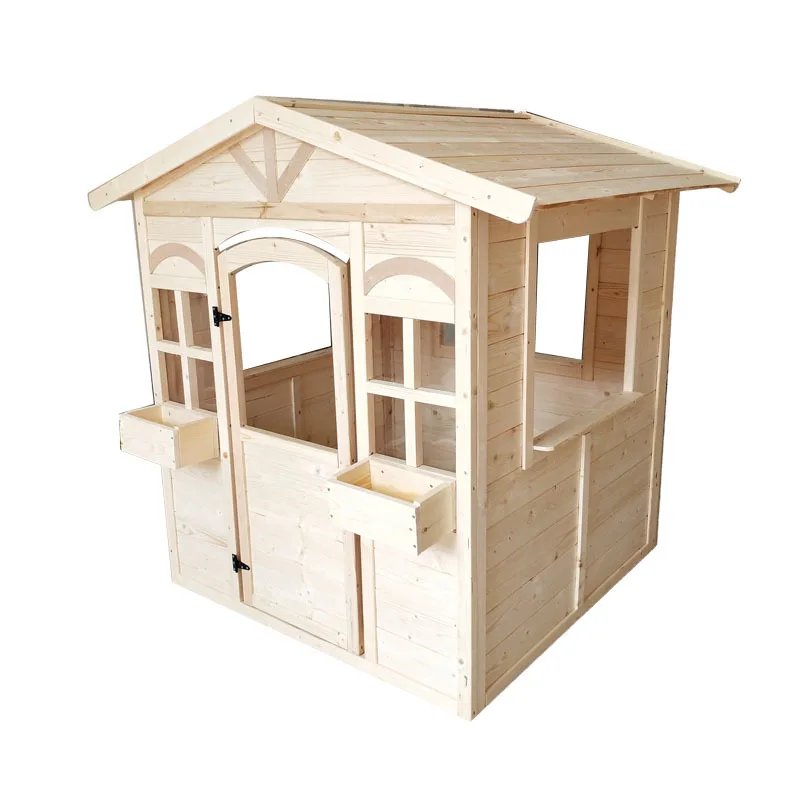 Kindergarten Play House Sales Pavilion Hospital Cabin Children's Play Room Large Wooden Toy Tent Princess Castle