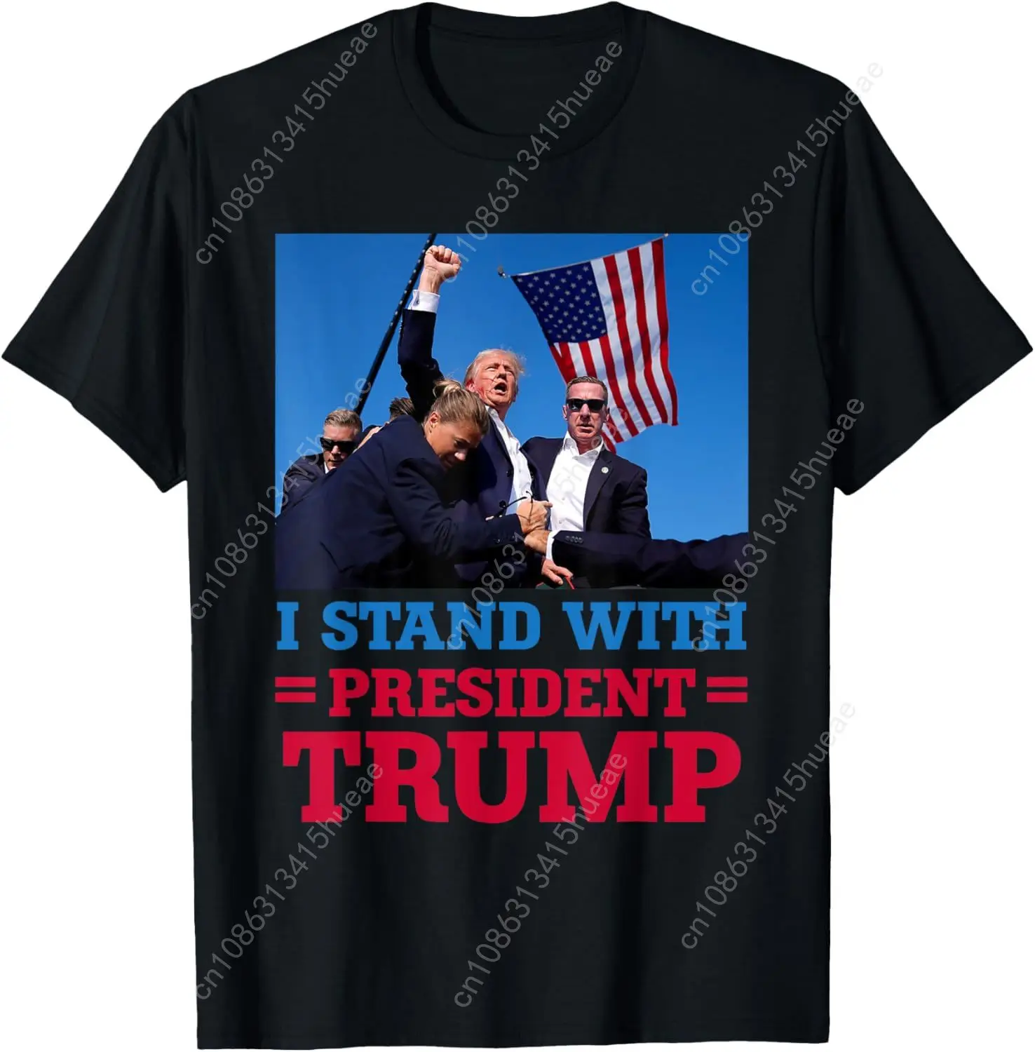 

I Stand With President Trump after the shooting at his rally T-Shirt