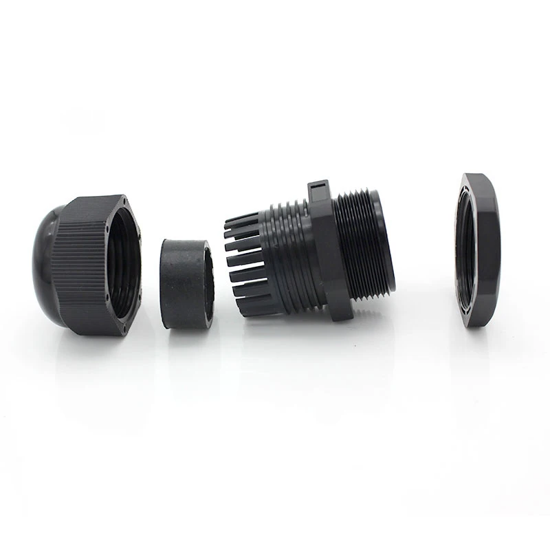 

Waterproof Cable Gland M8 M12 M16 M20 M25 M32 M40 Black Plastic Seal Joint Nylon IP68 White Cable Fixing Connector Joint