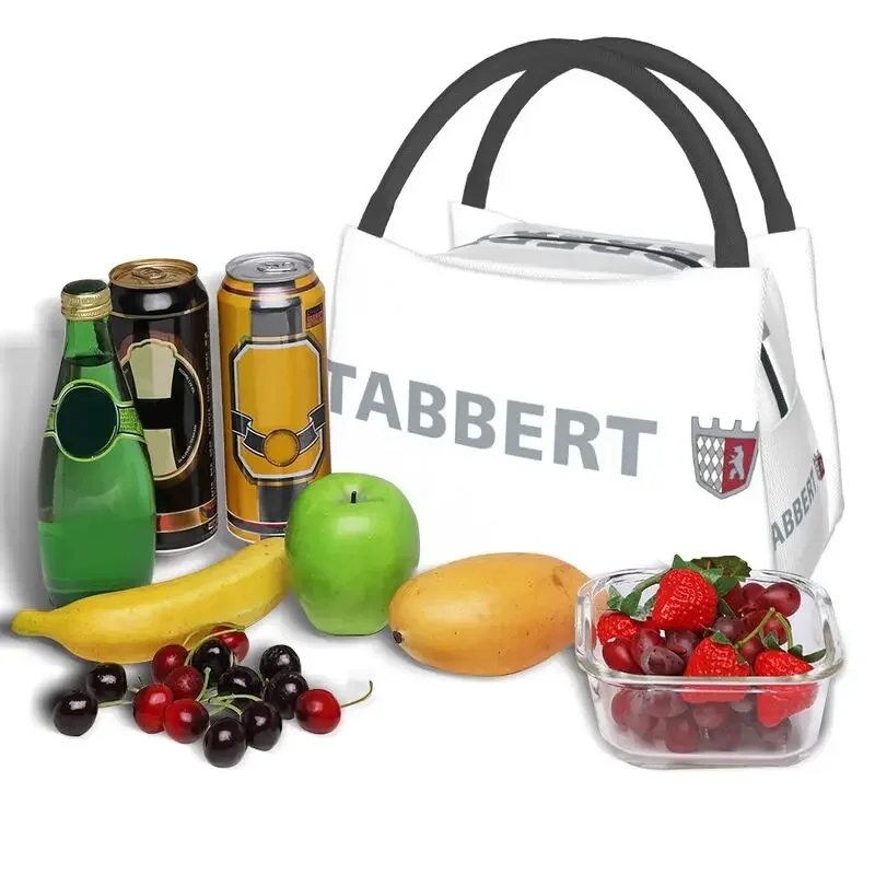 Tabbert Caravan Logo Resuable Lunch Boxes Women Waterproof Cooler Thermal Food Insulated Lunch Bag Travel Work Pinic Container