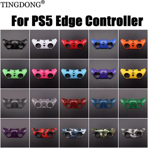 DualSense 5 PS5 EDGE 컨트롤러 교체 핸들 트림 스트립, 페이스 플레이트 쉘, 1 개