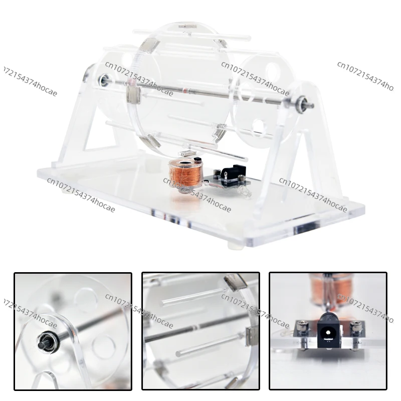 اختراع مبتكر تكنولوجيا الحث الكهرومغناطيسي تصنيع قاعة المحرك نموذج العلوم والتعليم #4