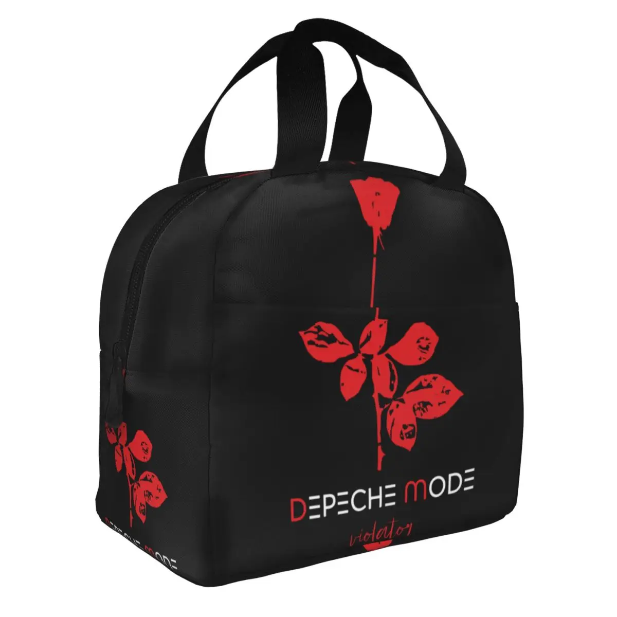 Electronic Rock Depeche Cool Mode Insulated Lunch Tote Bag for Women Portable Thermal Cooler Bento Box Work School Travel