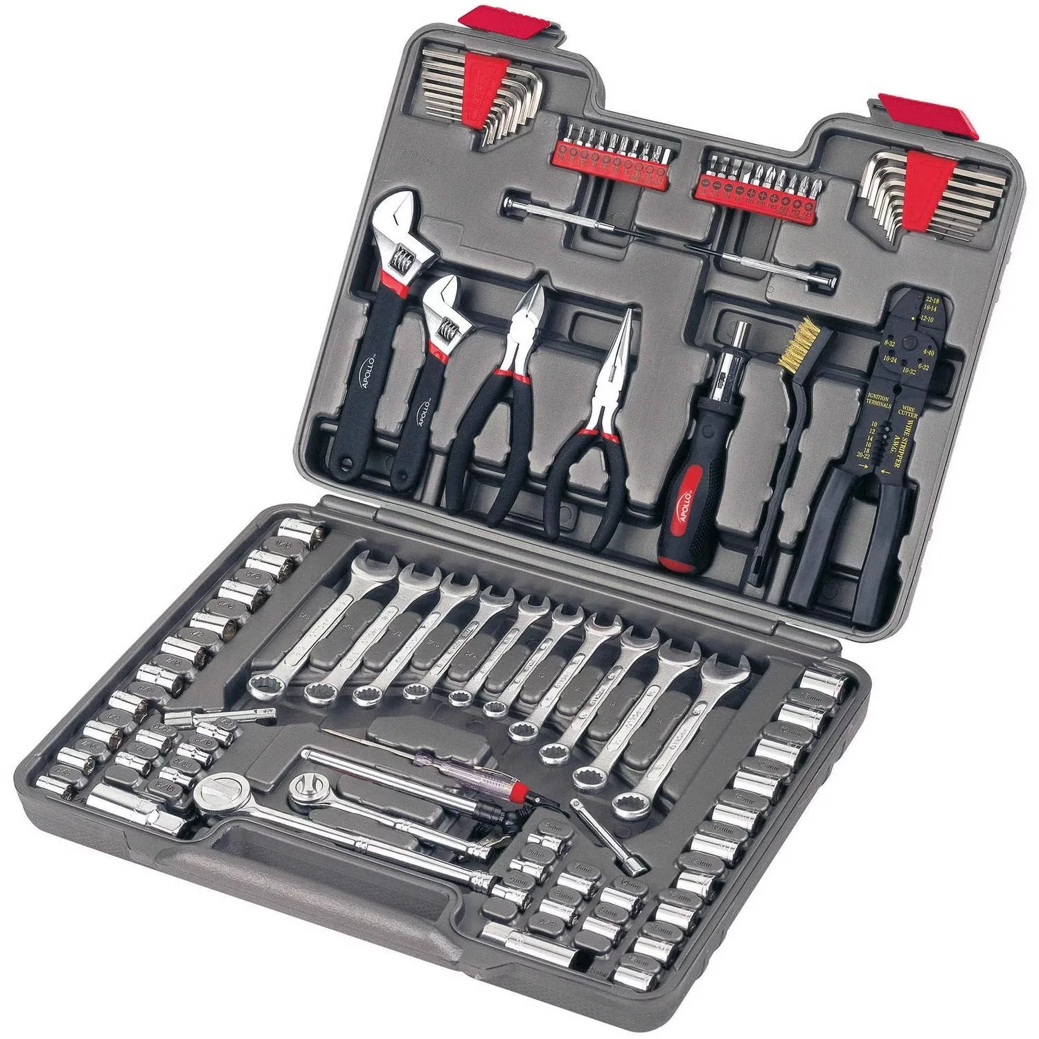 

Apollo Precision Tools DT1241 95-Piece Mechanics Tool Set