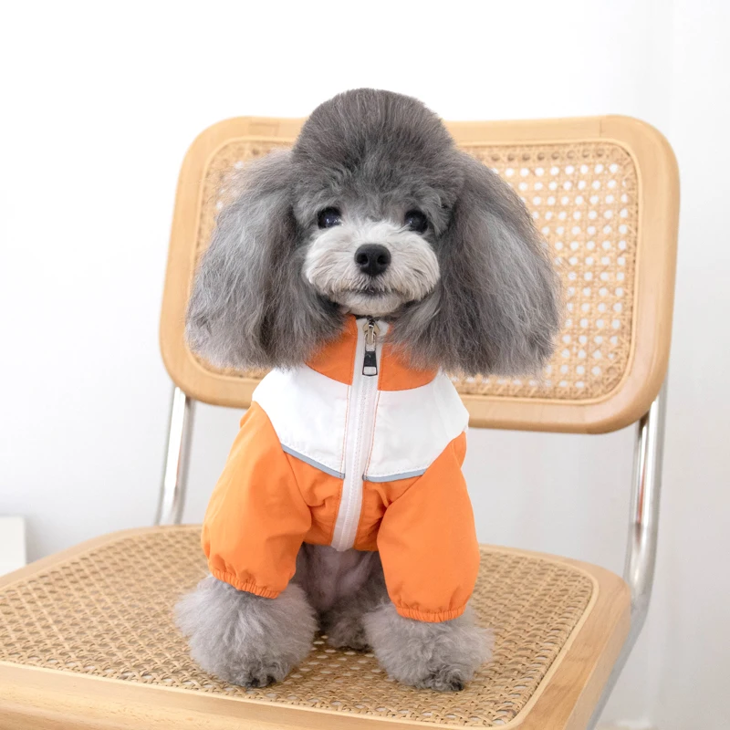 Waterproof Dog Hoodies Winter Pet Coat Raincoat Outfit Warm Dog Clothes Sweatshirt Puppy Yorkshire Clothing Pomeranian Costumes