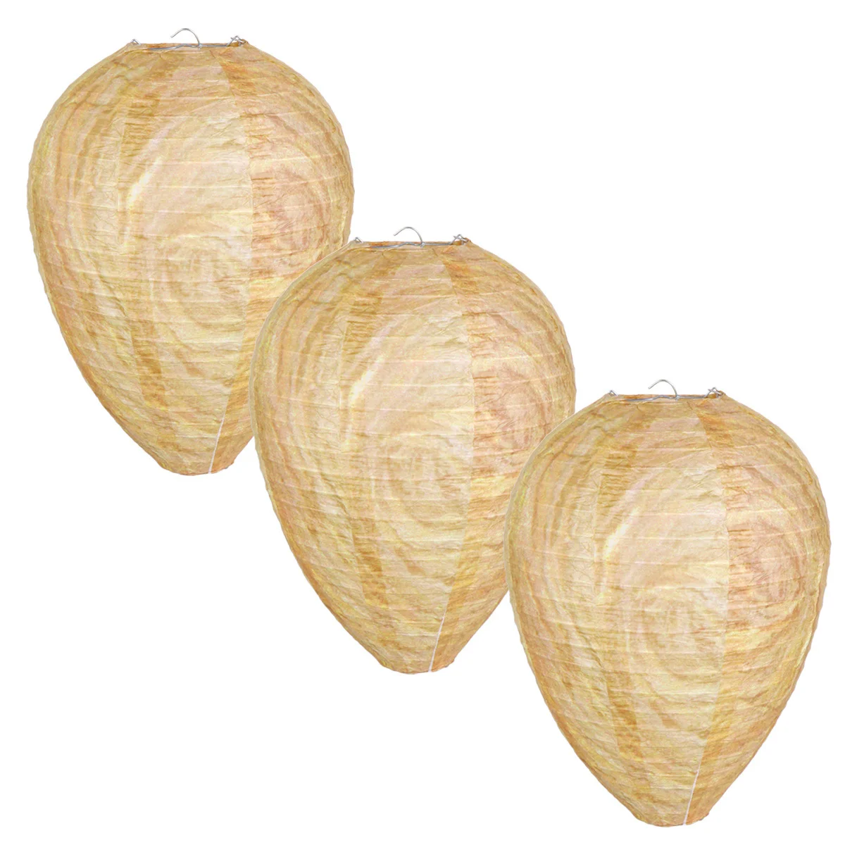 3PCS Wasp Nest Safe Non- Hanging Wasp Deterrent For Wasps Hornets Nest Protection Set