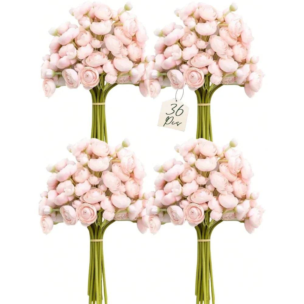 

Искусственные цветы ранункулюса, мини-ранункулюсы из искусственного шелка для самостоятельного изготовления букетов, оптовые искусственные цветы для свадебных композиций и центральных украшений.