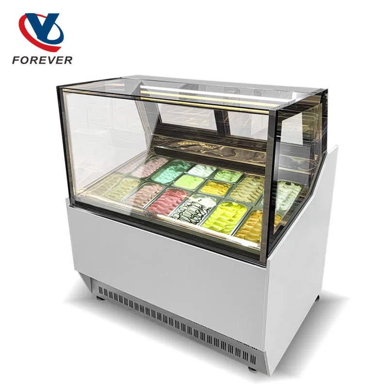

Шкаф-витрина Большой настольный морозильник Холодильник Настольный шкаф для мороженого Мороженое Самообслуживание