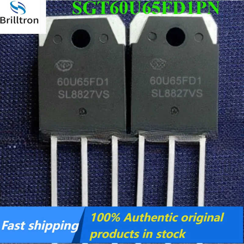 10-30PCS NEW 60U65FD1 SGT60U65FD1PN IGBT TO-3P 60A 650V Transistors Original Stock Fast Shipping.