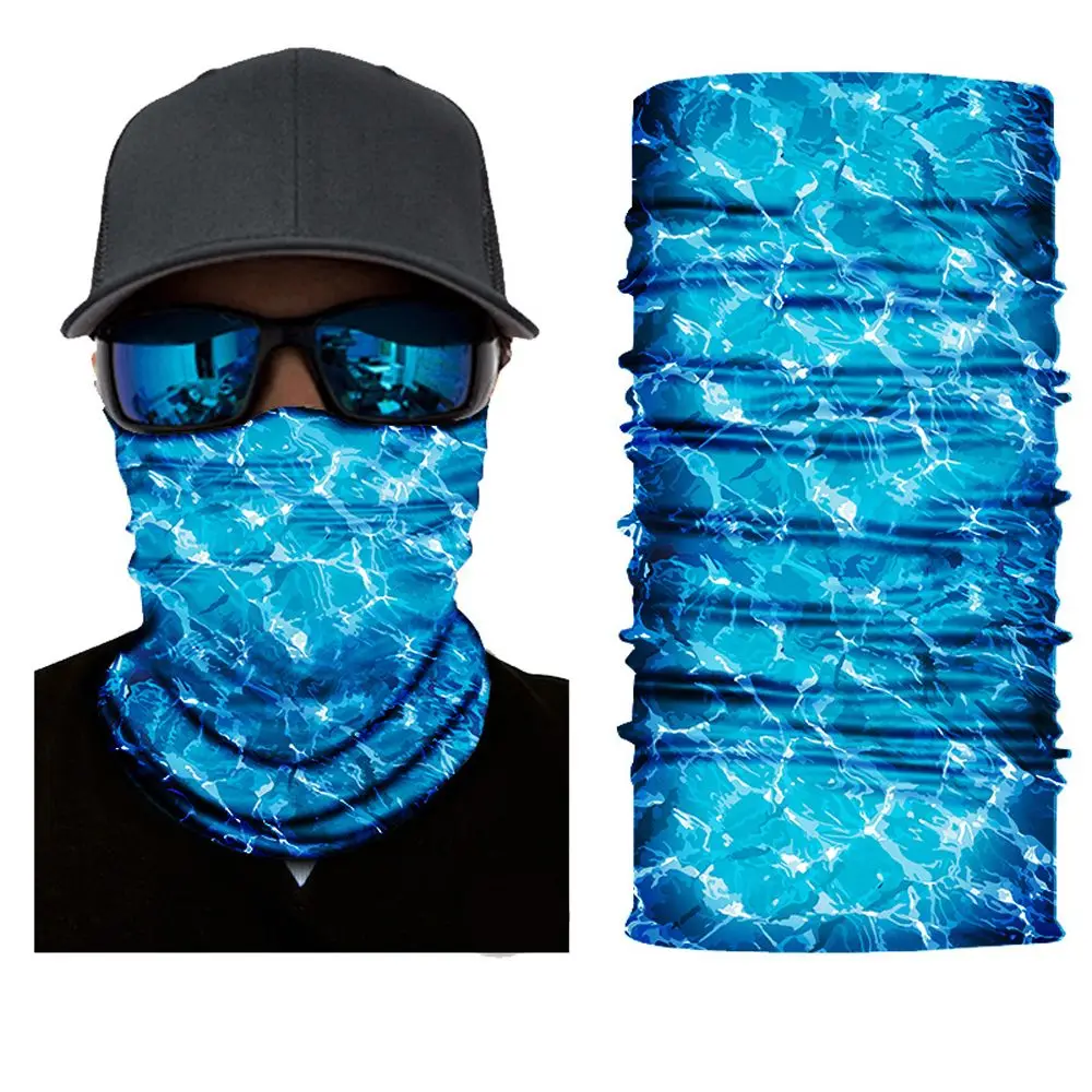 

Polyester Mask Cover Balaclava Men Magic Scarf Headwear Fishing Tube Seamless Bandana Cycling Face Mask Head Scarf Mask Bandana