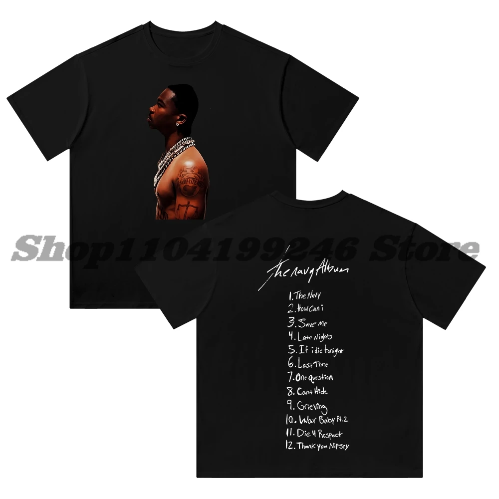 

Roddy Ricch Tee Merch Cotton T Shirt Fashion Casual Short Sleeved Streetwear Unisex Top Tee Style2