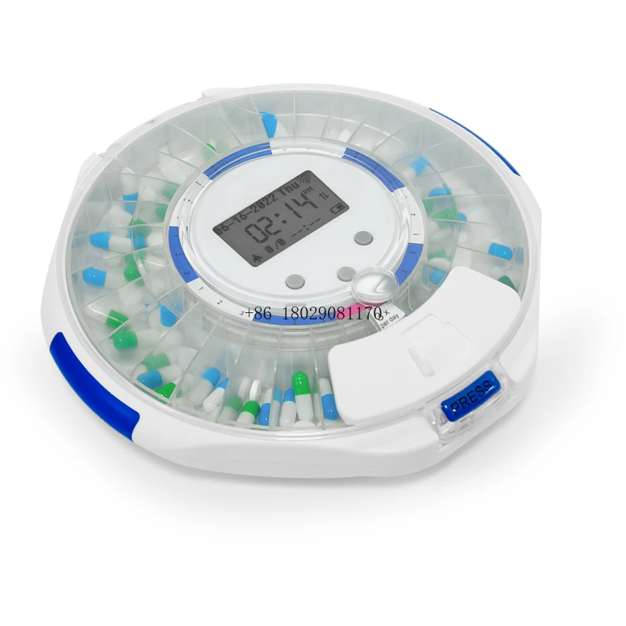 Slimme Pil Dispenser 5G Wifi-Verbinding Smart Home App Control 28 Sleuf Pil Box Globale Versie Hoge Prestaties