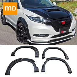 For 2015-2018 Honda VEZEL HRV, Fiber Glass Front and Rear Widebody Wheel-brow Body Kit Guard Car Accessories Upgrade