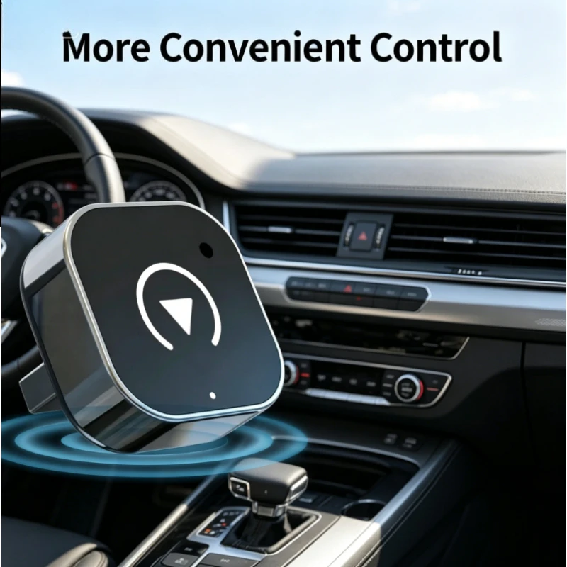 

2026 NEW Wired to Wireless CarPlay Adapter Convert Factory Wired CarPlay to Wireless Plug Play for iPhone iOS