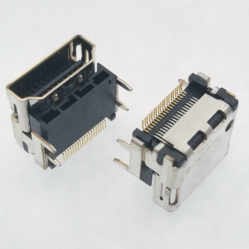 2-10 قطعة 19P HDMI-متوافق أنثى المقبس وصلة مرفاع 19PIN عالية الوضوح مطلية بالذهب hd 19 دبوس للتلفزيون HD-واجهة