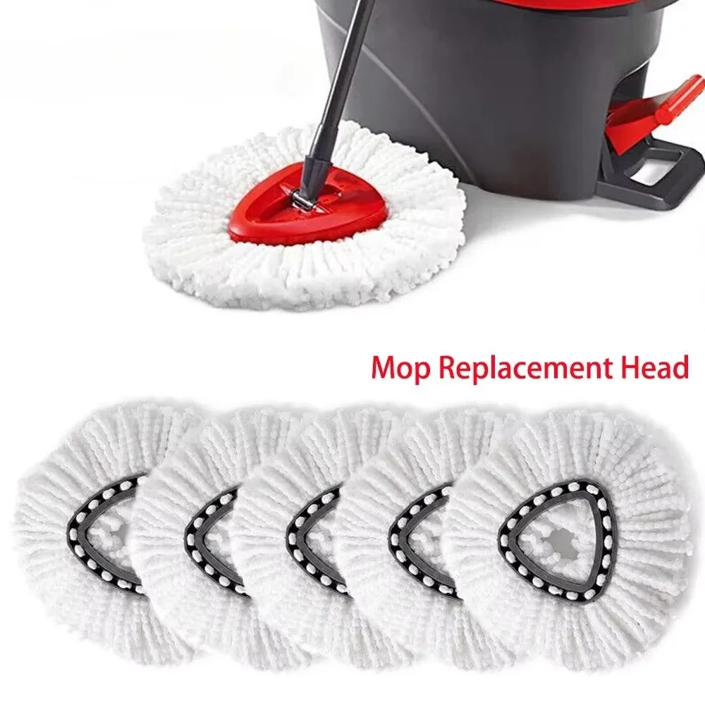 Mopp-Ersatzkopf für Wischmopp, Mikrofaser-Reinigungsmopp-Aufsatz, Haushaltsreinigungswerkzeuge, Mopp-Zubehör – Detail 1