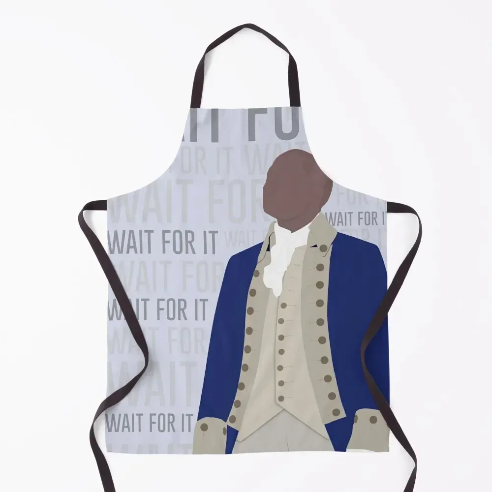 

Wait For It - Burr Apron Things For The Home barber men Apron