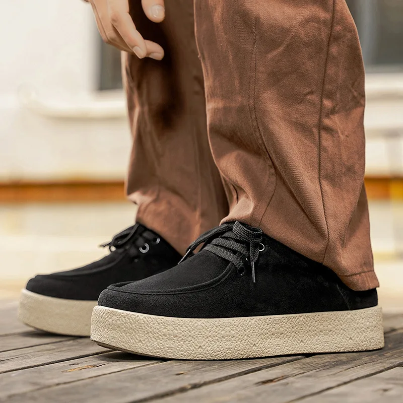 

Luxury Brand Men Real Leather Sport Shoes Comfy Walking Shoes Classic Man Soft Casual Shoes High Quality All-match Male Sneakers