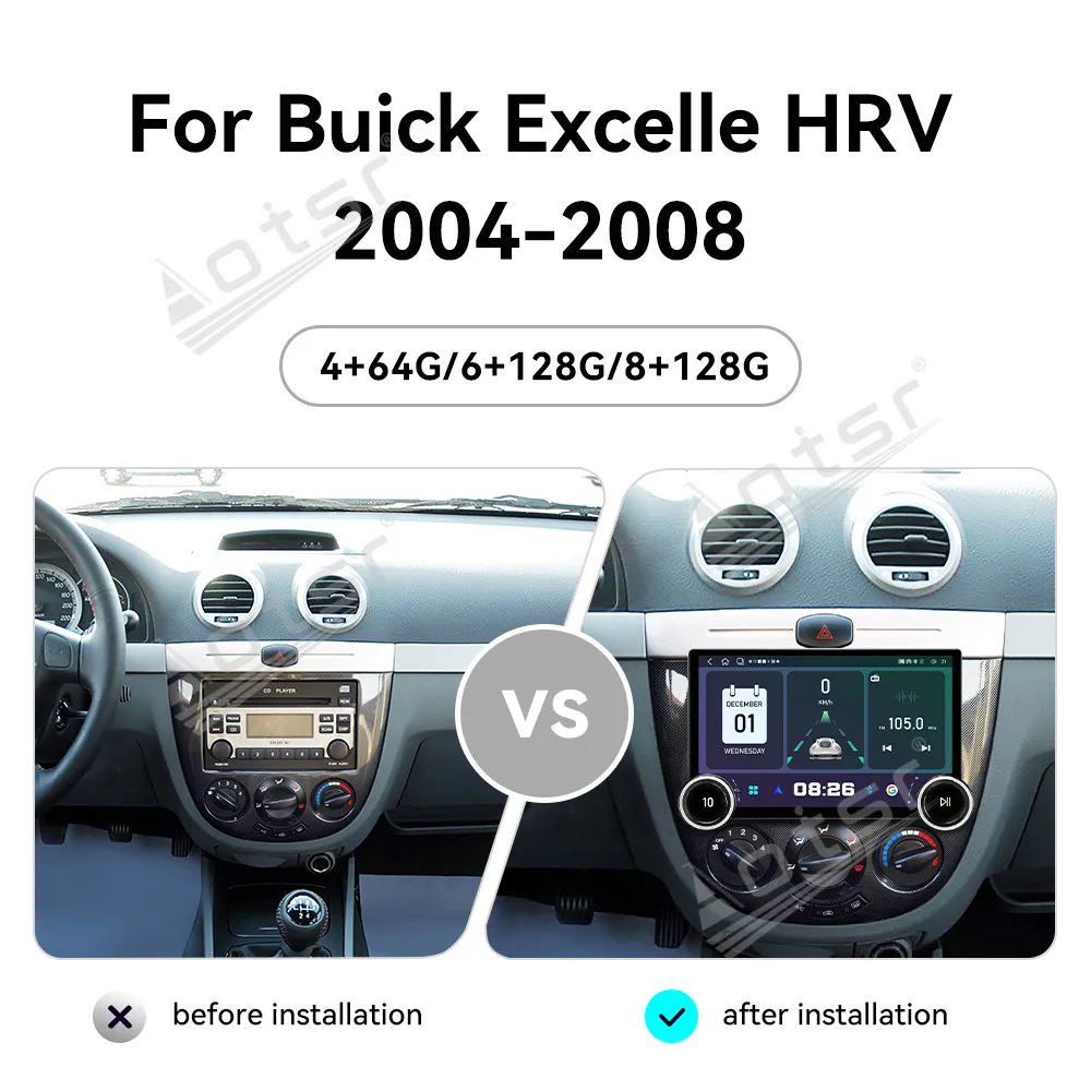 Android 15 11.5 Inch Touch Screen Car Radio For Buick Velite 6 2019-2022 Multimedia Display GPS Navigation Wireless Carplay DSP