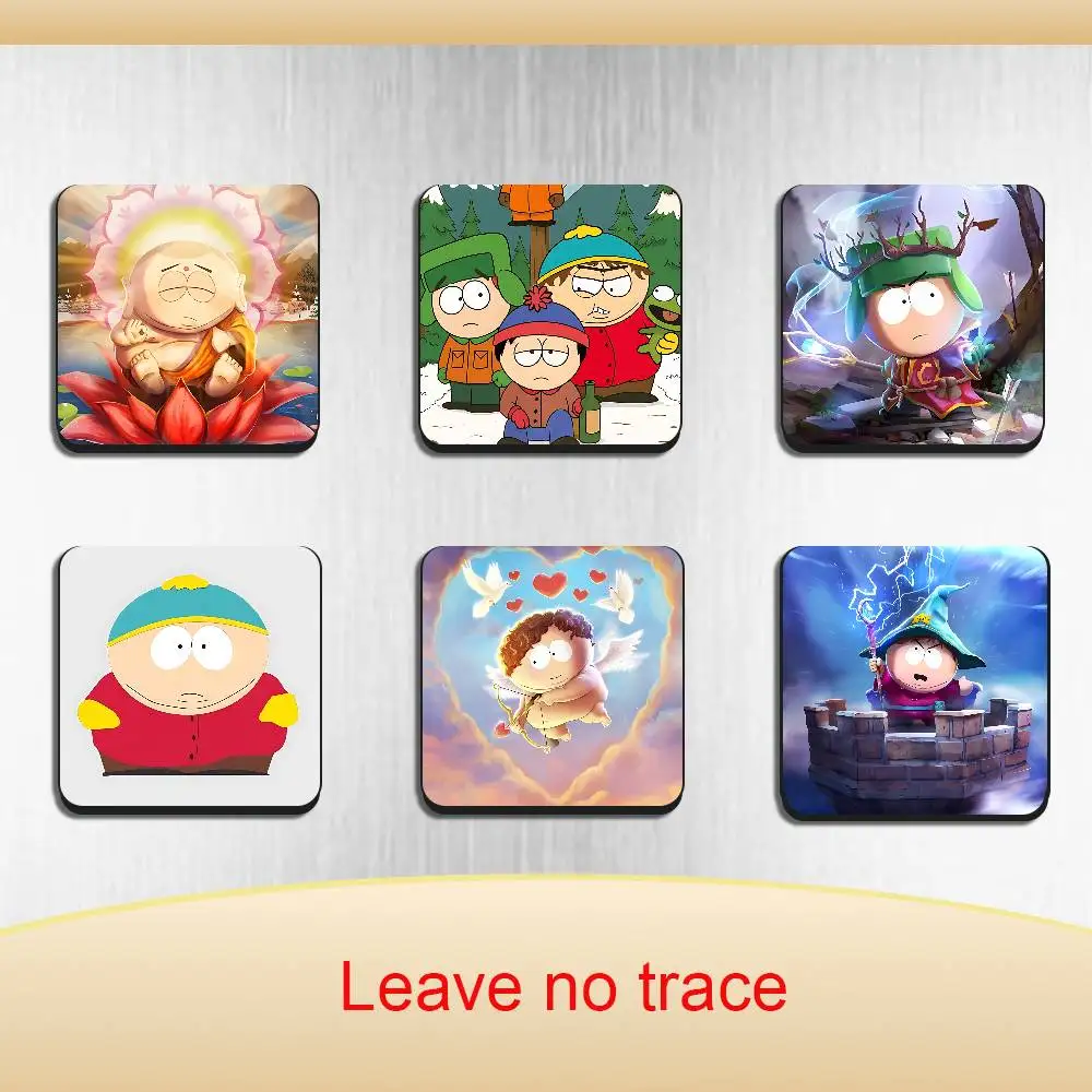 cute Sense of justice South Park Magnetic Sticker Fridge Magnets No Falling Off Fit for Refrigerators All Metal Surfaces