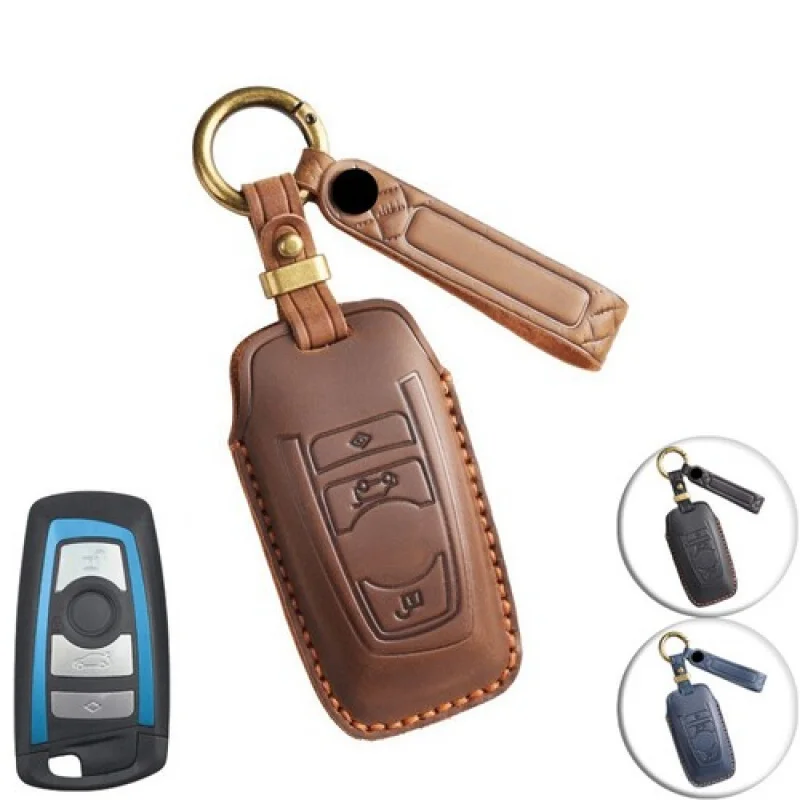 

Чехол-брелок для ключей A + из натуральной кожи для BMW X3 X4 X5 X6 F20 F30 1 2 3 4 5 7 6
