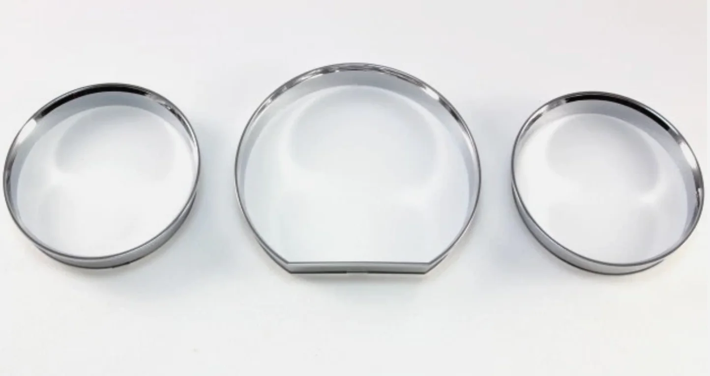 

Fit for Mercedes-Benz W124 1984-1995 Chrome Gauge Trim Dial Rings 3pcs Best Value Car Parts