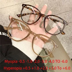 Rivets Polygon Frame Clear Lens Glasses Myopia Nerd Spectacles -0.5 -1.0 -2.0 to -6.0, irregular Hyperopia +0.5 to +6.0