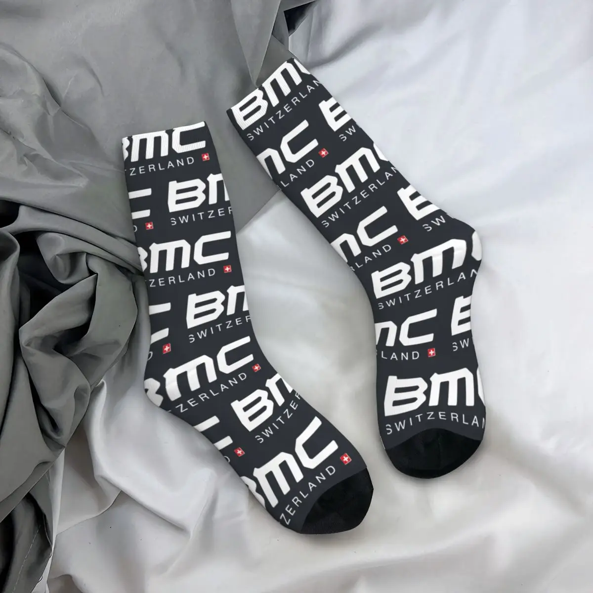 BMC Socks Winter Switzerland Bikes Stockings Modern Adults Men Quality Socks Custom Climbing Anti Bacterial Socks