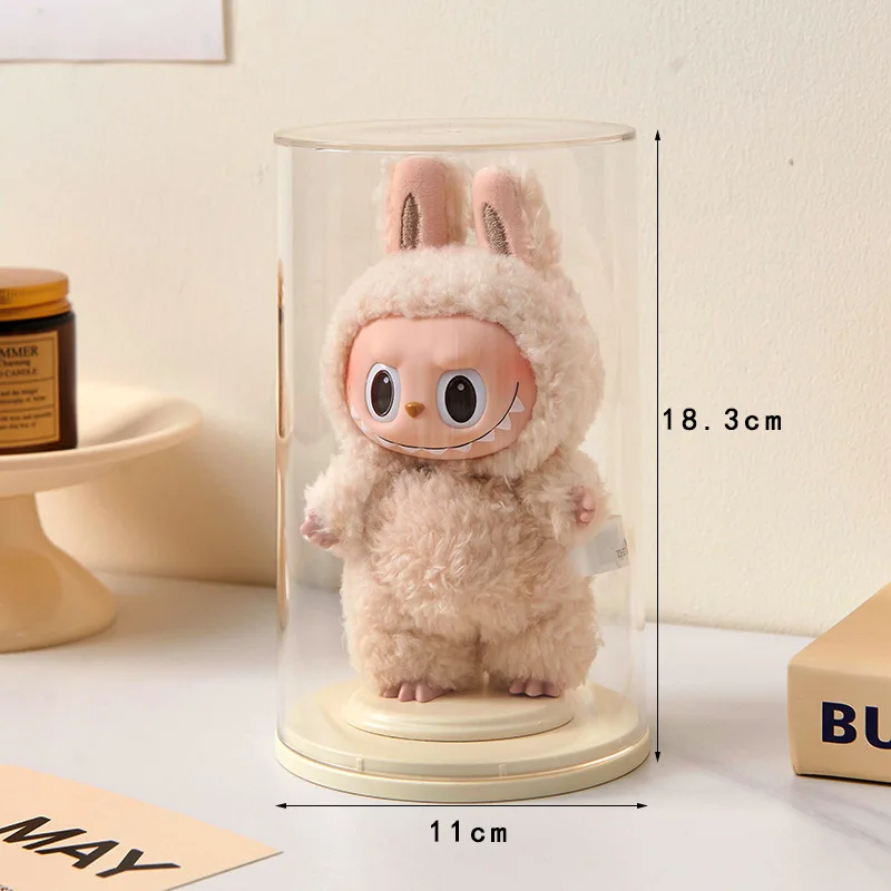 360 °   Présentoir rotatif pour jouets en boîte aveugle, mallette de rangement en acrylique Transparent, organisateur pour Collection de figurines en vinyle de 7 à 10cm