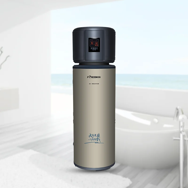 YUNYI Residential Heat Pump 1.8KW Warmepumpe All In One air source heat pump Water Heater