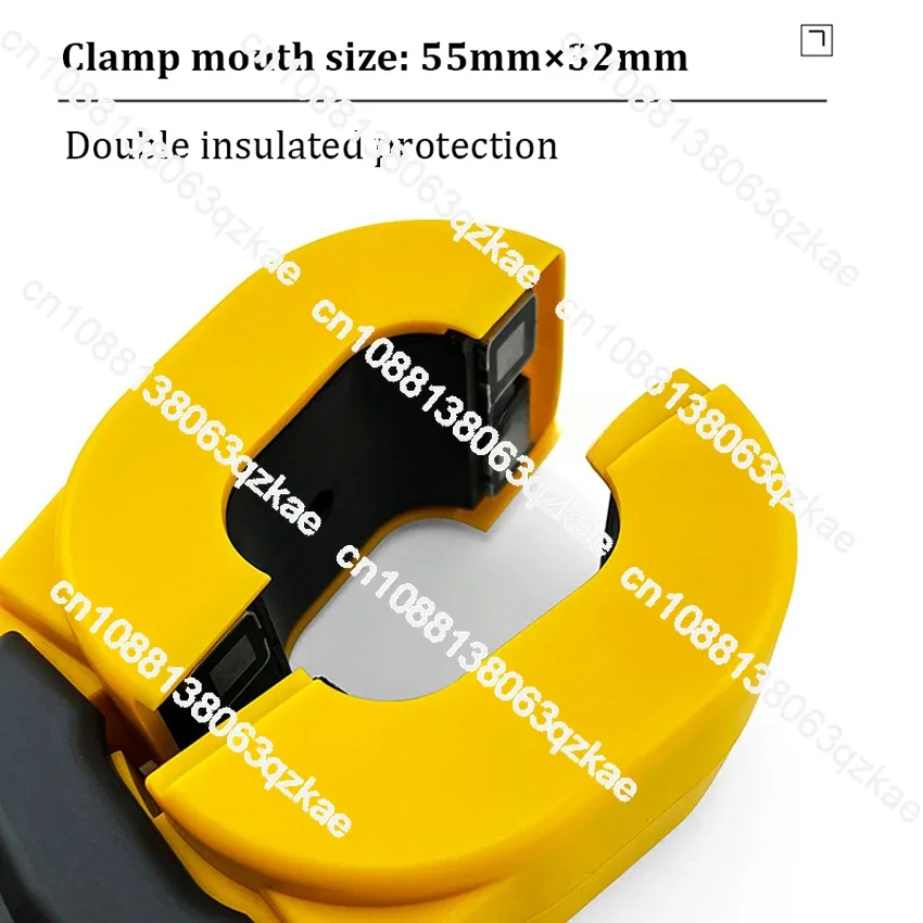 ST4100 Digital LCD Clamp Ground Resistance Meter Ground Earth Resistance Meter Tester Resistance range 0.010~500Ω Data Storage