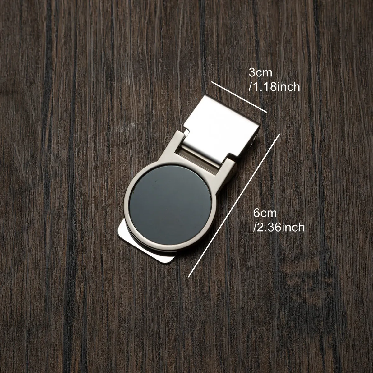 Geld klammer für Bargeld und Kreditkarten Geld halter Clip für Männer minimalist ische Geld klammern Kreditkarten inhaber Brieftasche – Detail 3
