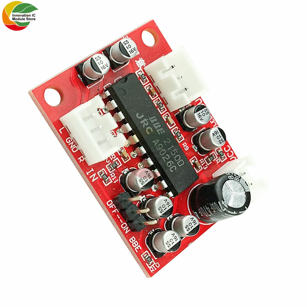 NJM2150 Soundboard Pre-signal BBE Sound Effect Exciter Improves High and Low Bass Clarity JRC 2150 BBE Tone Preamplifier Board