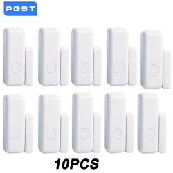 GauTone-Sensor de puerta inalámbrico para el hogar, sistema de alarma, alertas de notificación por aplicación, Detector de ventana, 433MHz